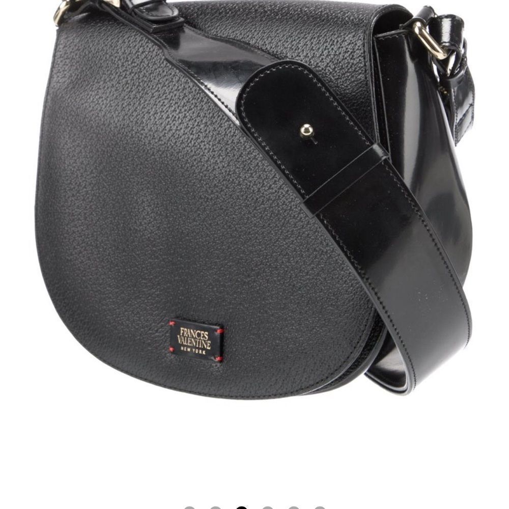 Frances Valentine Black Crossbody Bag